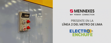 Mennekes y Electro Enchufe en la Línea 2 del Metro de Lima