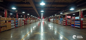 ¿Qué tipos de iluminación industrial existen?