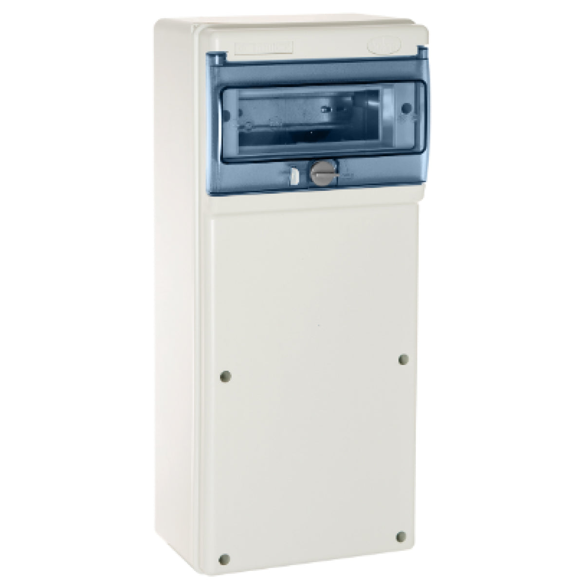 TABLERO INDUSTRIAL ADOSADO 8P IK08 IP65 PARA TOMAS INDUSTRIALES, C/BORNE, 215x500x160mm