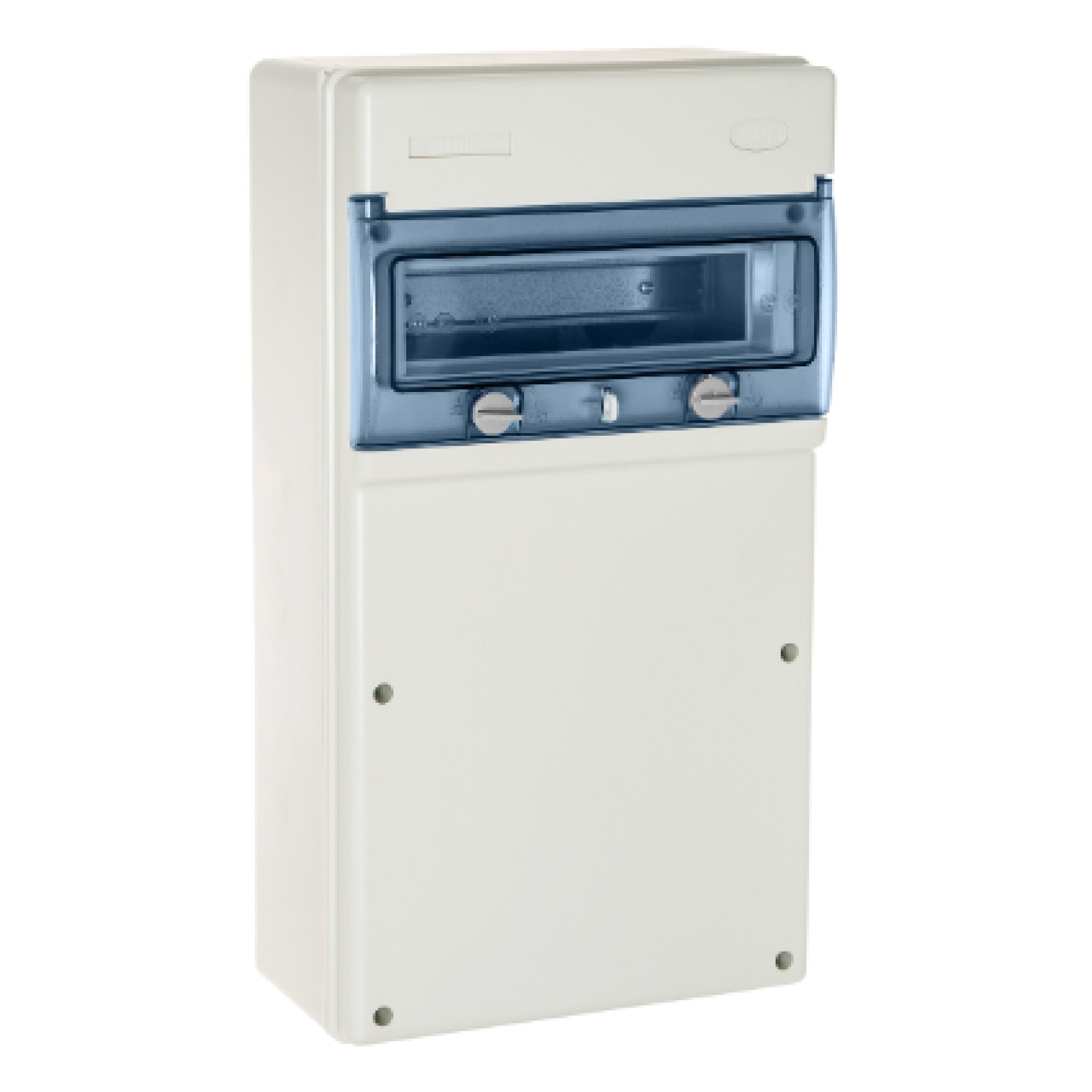 TABLERO INDUSTRIAL ADOSADO 11P IK08 IP65 PARA TOMAS INDUSTRIALES, C/BORNE, 270x500x160mm (no pretroquelado)