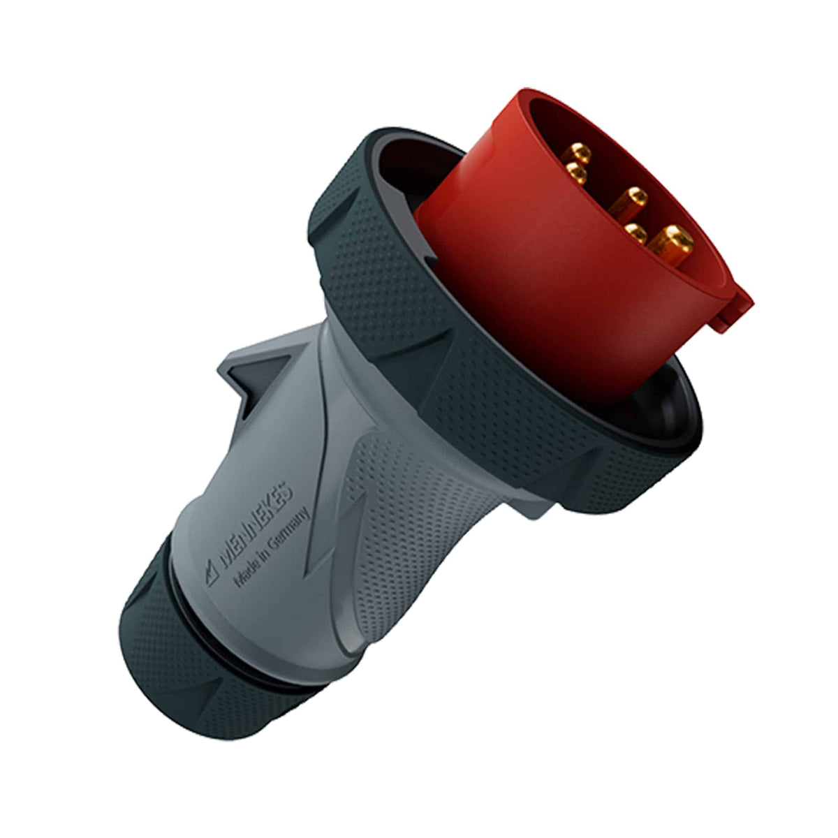 ENCHUFE 16AMP 3P+N+T 415V ROJO 6H IP67/69 POWERTOP XTRA