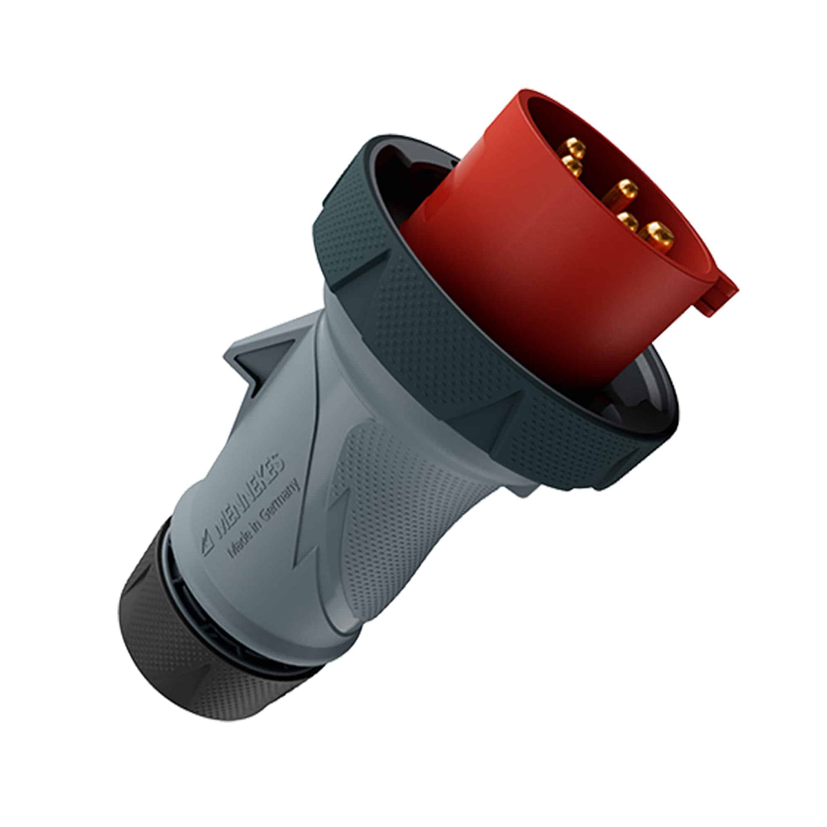 ENCHUFE 32AMP 3P+N+T 415V ROJO 6H IP67/69 POWERTOP XTRA