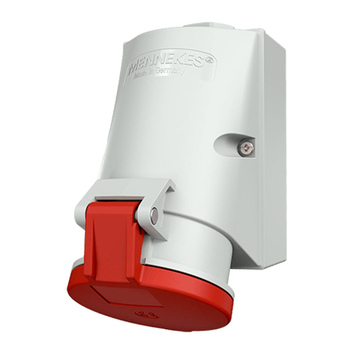 TOMA VISIBLE 32AMP 2P+T 415V ROJO 9H IP44