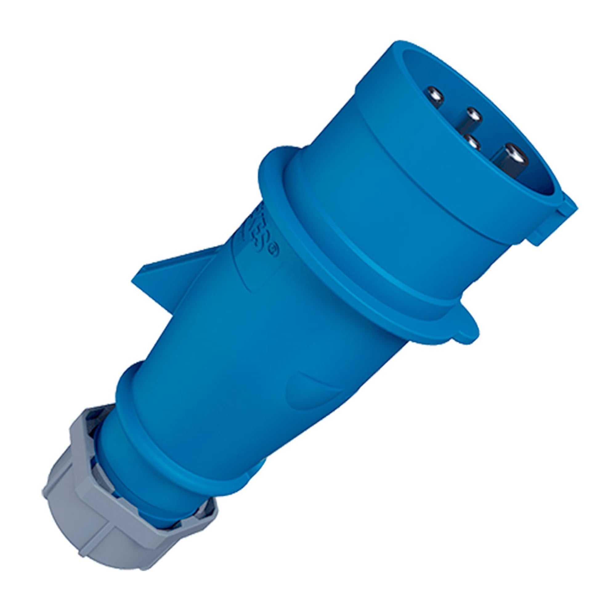 ENCHUFE 16AMP 3P+T 250V AZUL 9H IP44