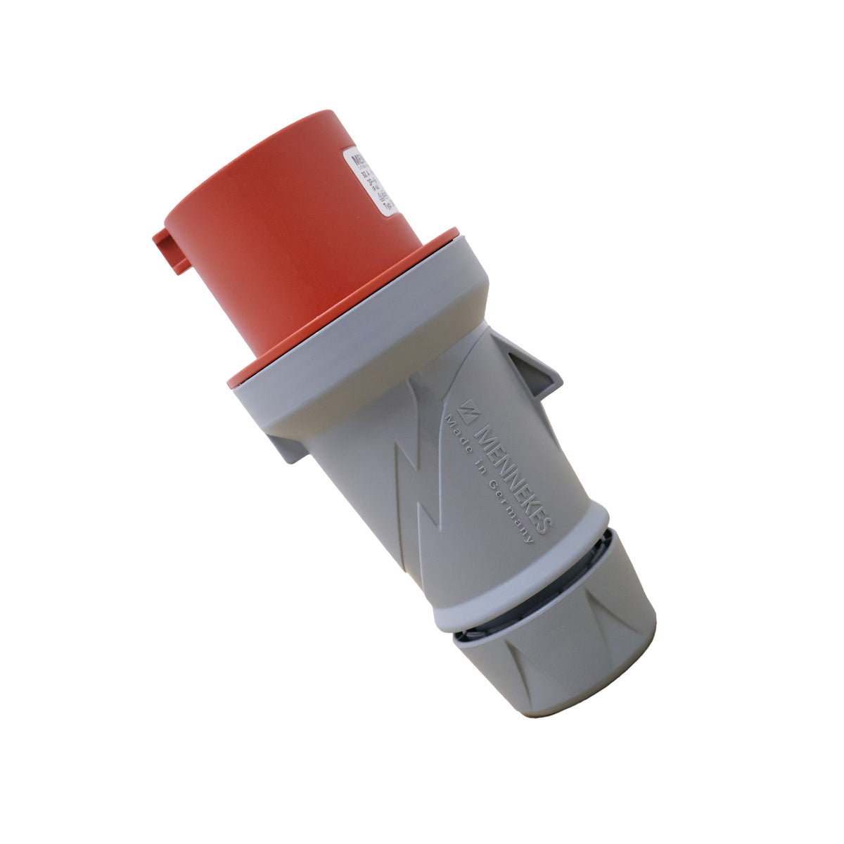ENCHUFE 32AMP 3P+T 415V ROJO 6H IP44 POWETOP PLUS (2 CUERPOS)