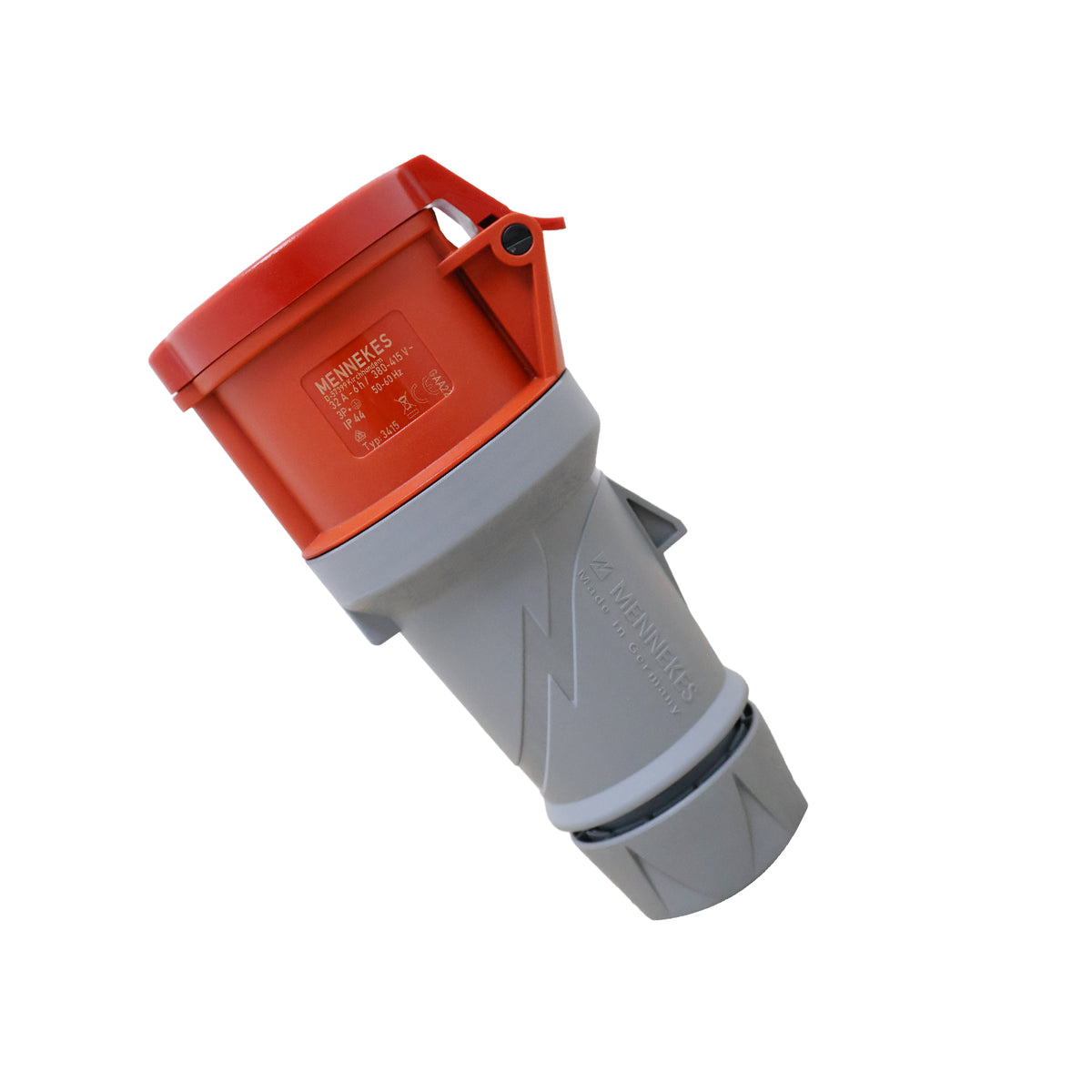 TOMA AEREO 32AMP 3P+T 415V ROJO 6H IP44 POWERTOP PLUS (2 CUERPOS)