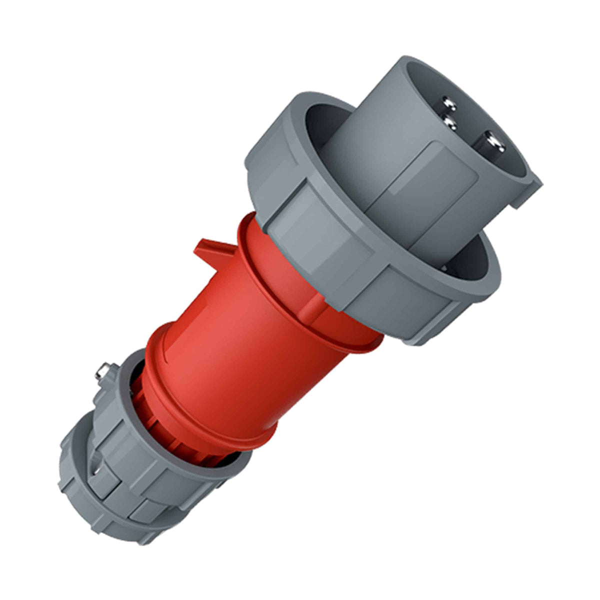 ENCHUFE 32AMP 2P+T 415V ROJO 9H IP67 POWERTOP PLUS
