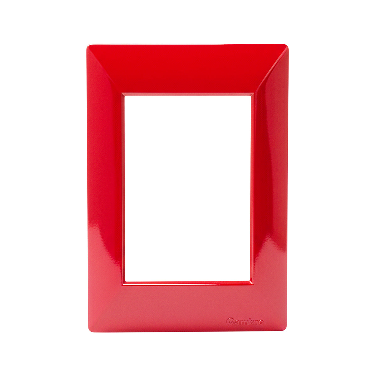 PLACA COLOR ROJO (SIGLO XXII) 4 MÓDULOS