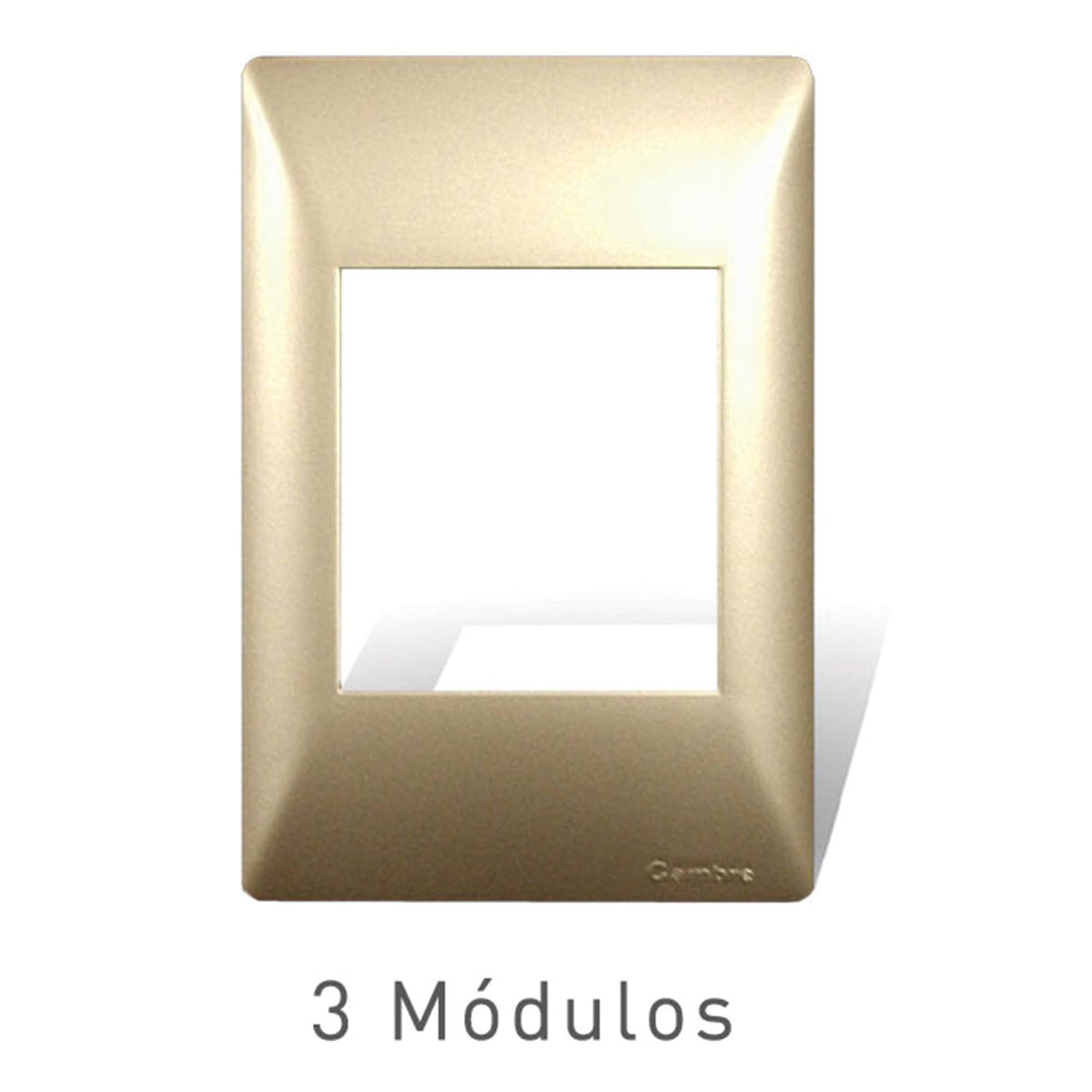 PLACA CHAMPAGNE (SIGLO XXII) 3 MÓDULOS