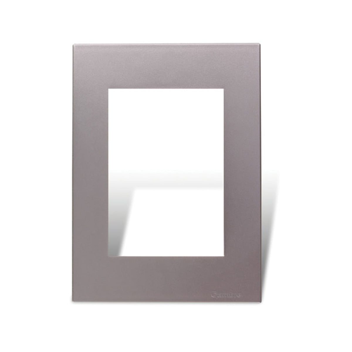 PLACA, DISTANCIADOR ALUMINIO PURO Incluye RIBETES (Blanco y gris)