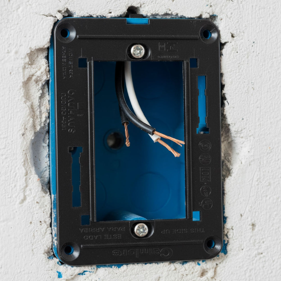 BASTIDOR PARA PLACA BAUHAUS (1 - 4 MÓDULOS)