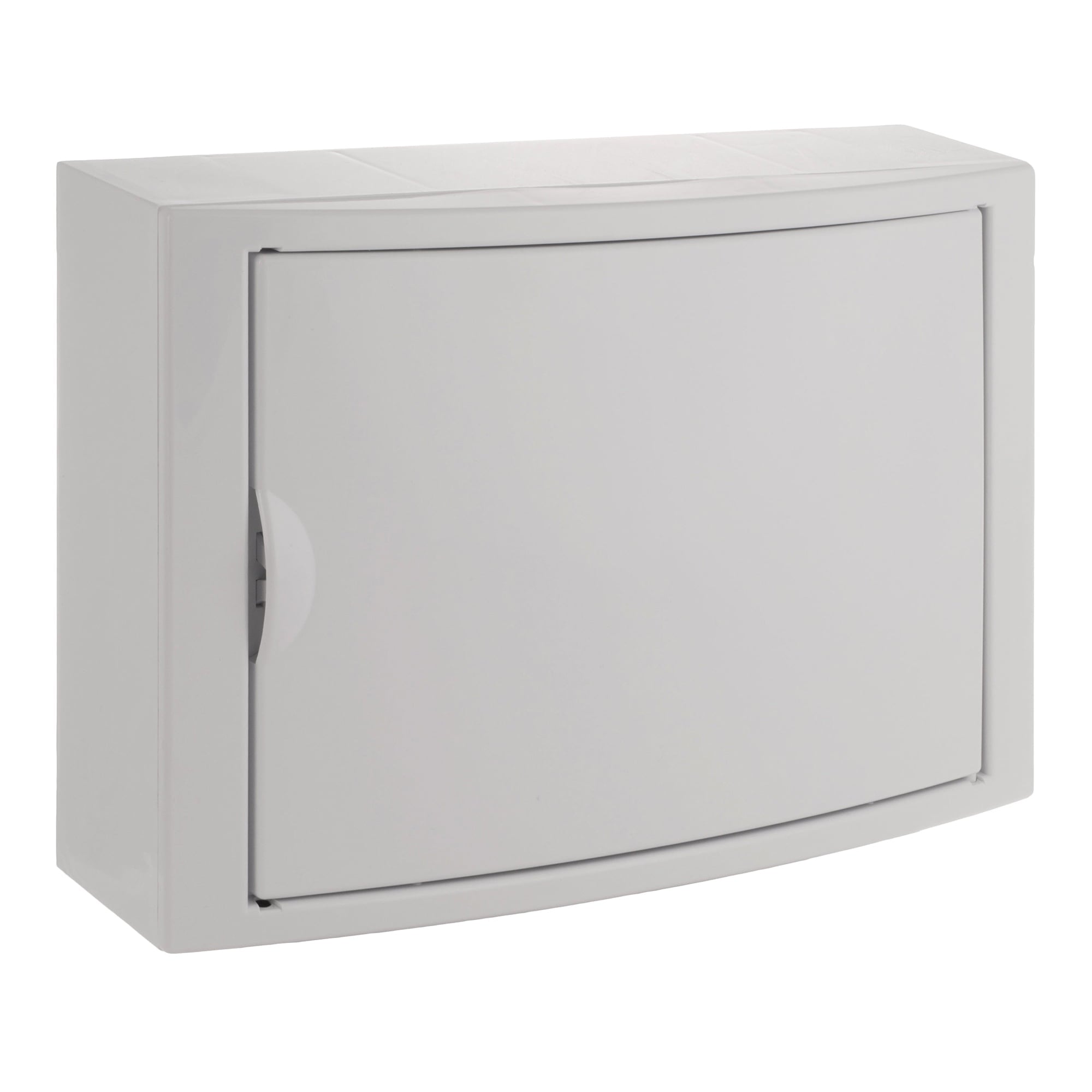TABLERO ADOSADO TERMOPLÁSTICO, 14P, PUERTA BLANCA, HORI, 362x250x104mm