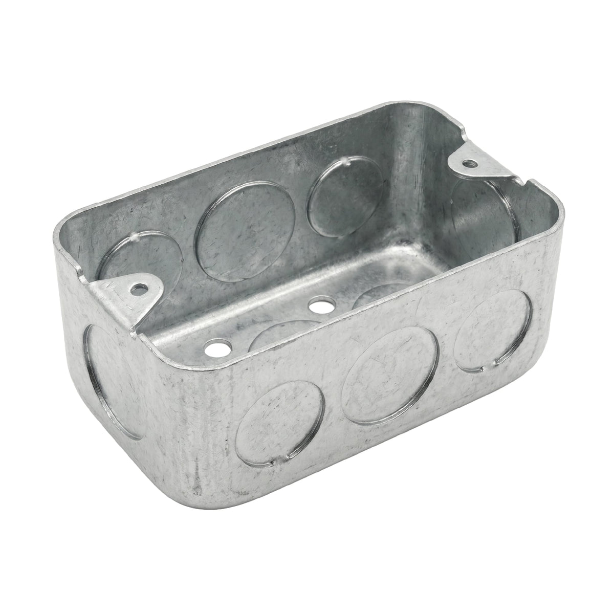 CAJA RECTANGULAR ACERO ESPESOR 1.2MM 1/2" y 3/4" CON UL