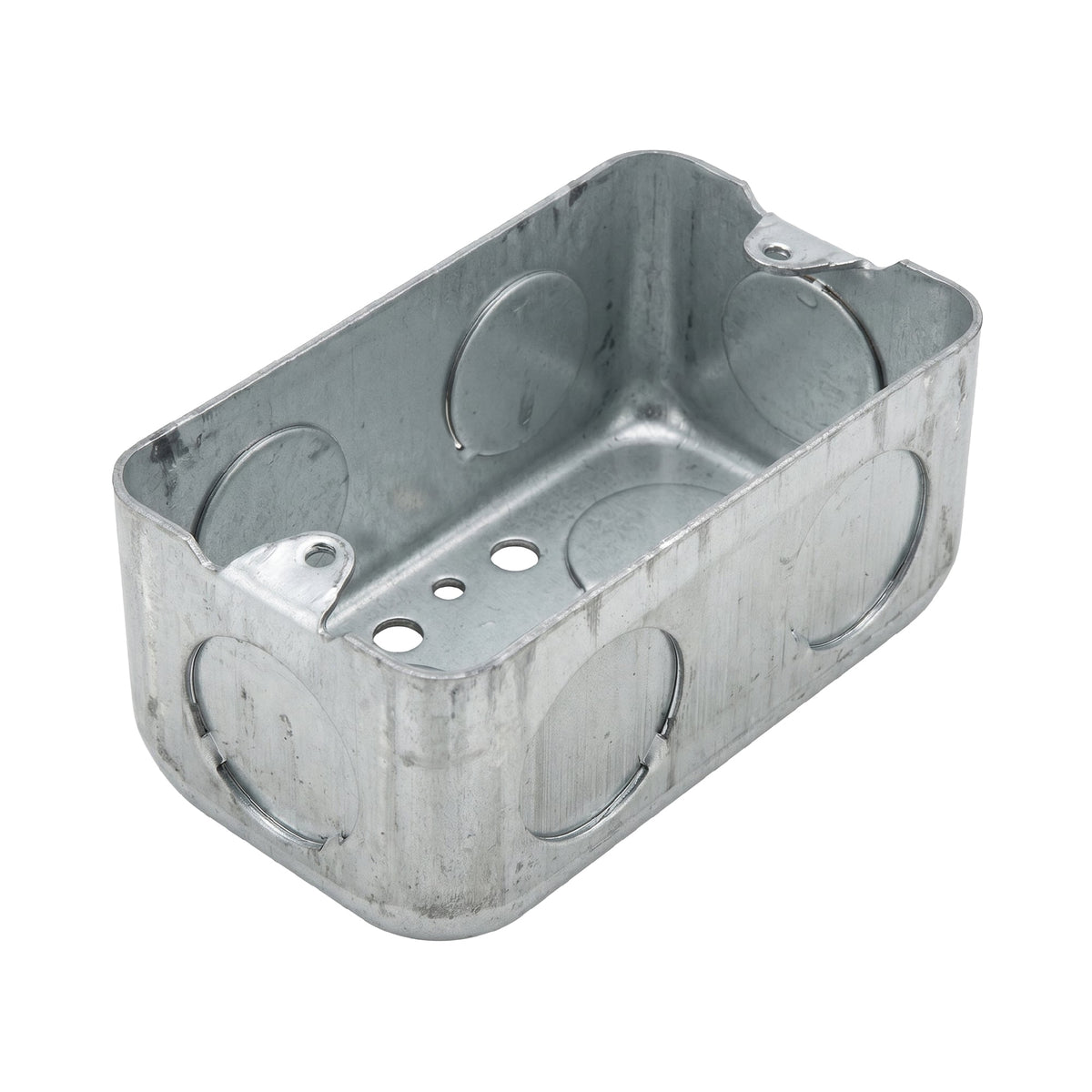 CAJA RECTANGULAR ACERO 4X2" ESPESOR 1.2MM DE 3/4" CON UL