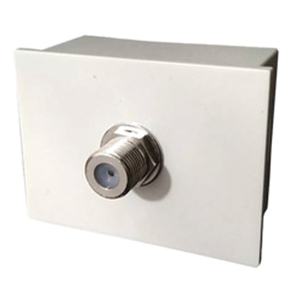 JACK PARA VIDEO - CABLE  BLANCO