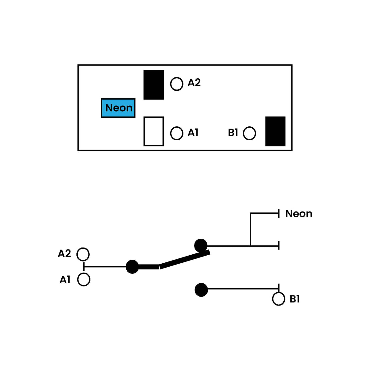 INTERRUPTOR SIMPLE 10A 250V BLANCO (1 MÓDULO)