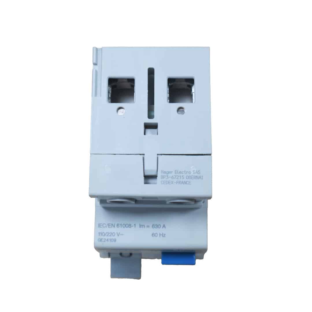 INT. RIEL DIFERENCIAL 2P 40A, TIPO AC, 30MA.