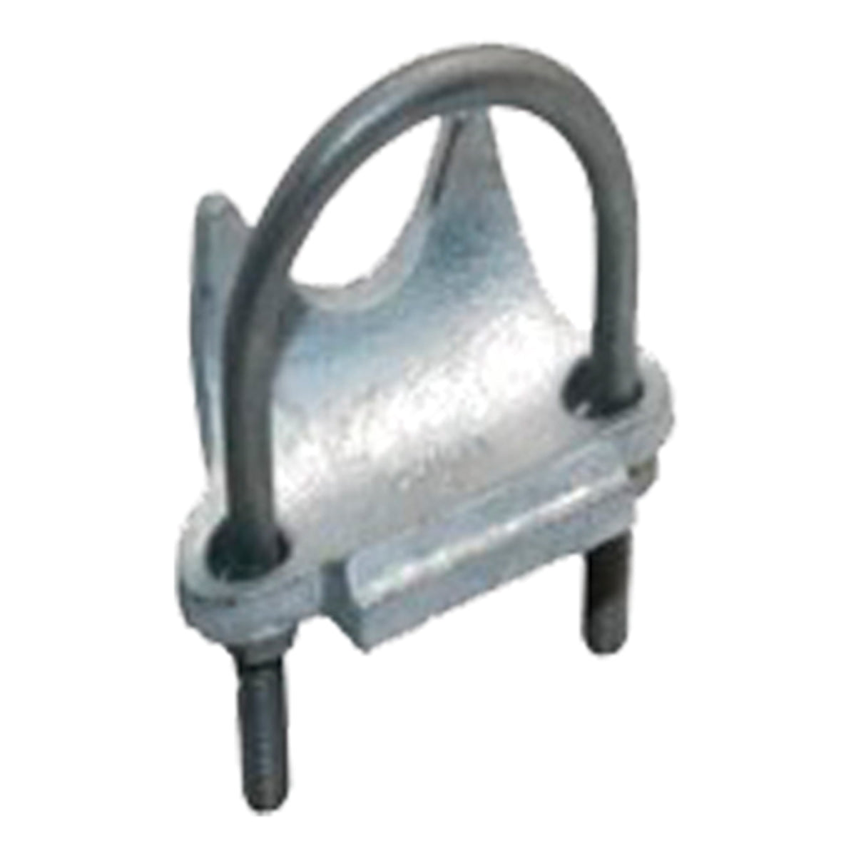 ABRAZADERA DE ANGULO RECTO HIERRO MALEABLE  GALVANIZADO EN CALIENTE 1-1/2" CON UL E317579