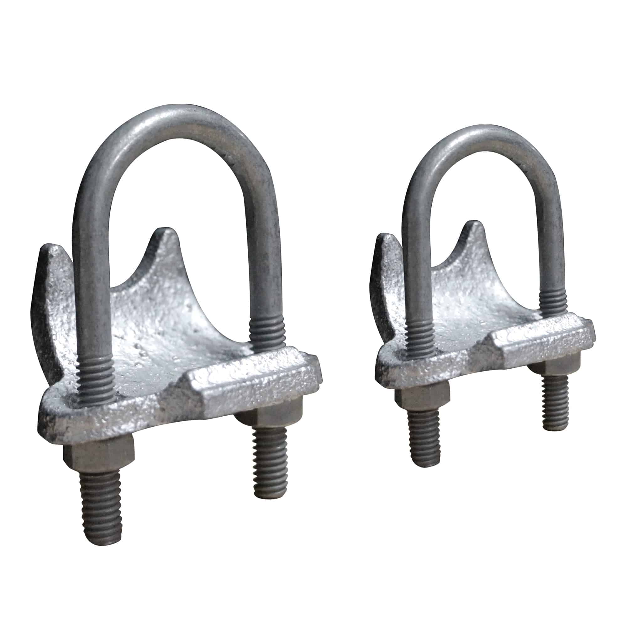 ABRAZADERA DE ANGULO RECTO HIERRO MALEABLE  GALVANIZADO EN CALIENTE 1-1/2" CON UL E317579