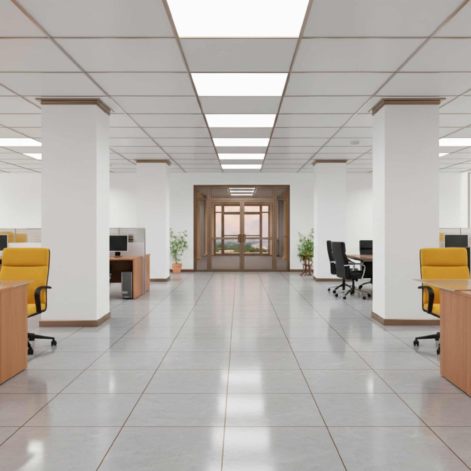 PANEL LED 48W IP20, 4800LM, 50,000HR, 6500K 185-265VAC,605X605MM P/EMPOTRAR; Modelo: NV
