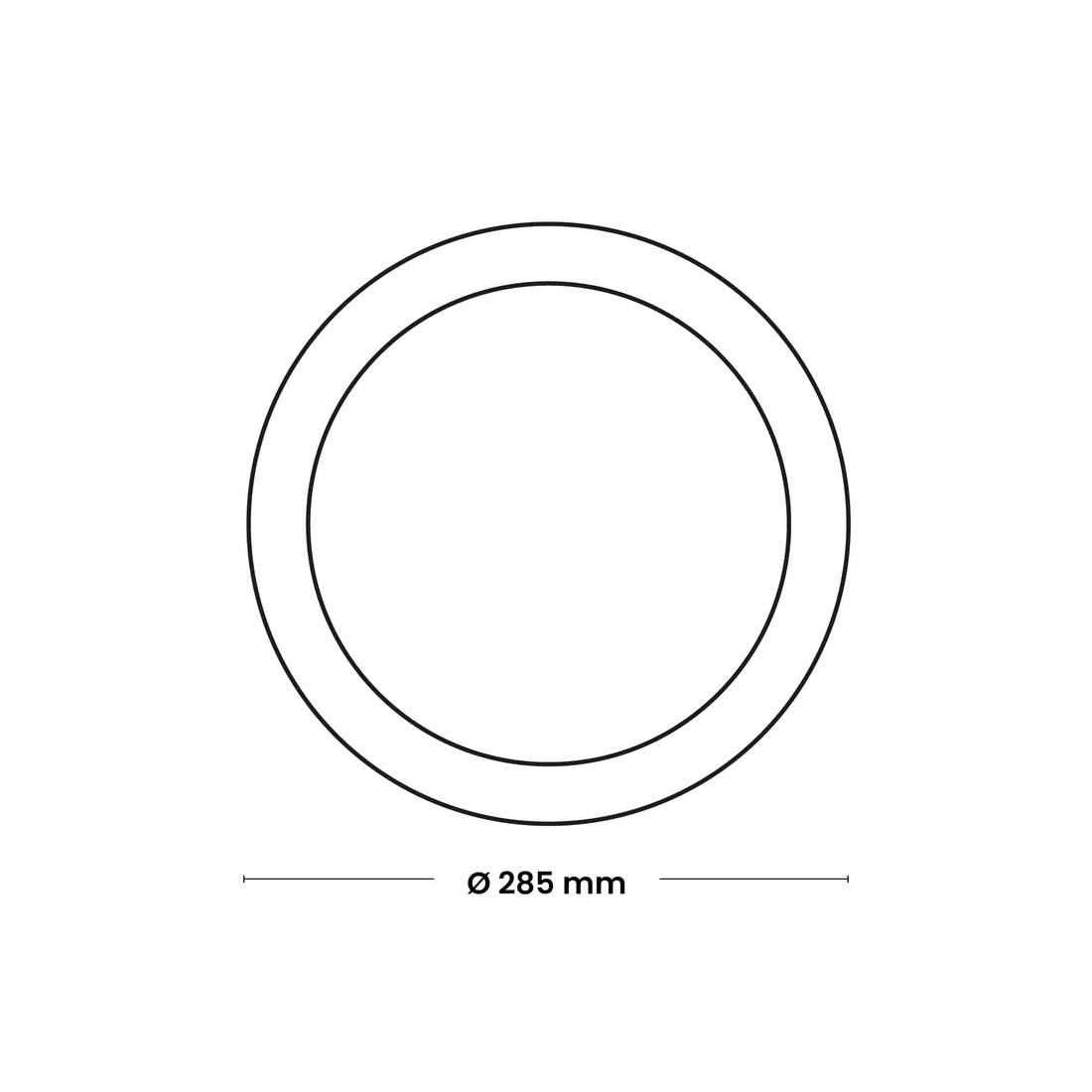 DOWNLIGHT LED CIRCULAR ADOSADO 30W, 2400lm, IP20, 6500K 220-240VAC; Modelo: NV