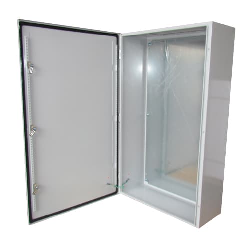 TABLERO METALICO ADOSABLE HERMETICO C/PLACA DE ACERO IP66 1000X600X250MM