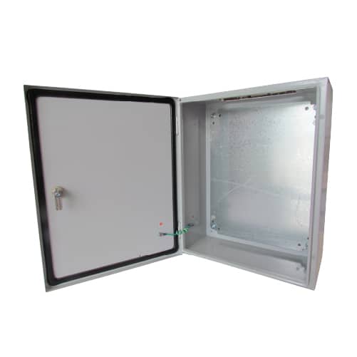 TABLERO METALICO ADOSABLE HERMETICO C/PLACA DE ACERO IP66 500X400X200MM