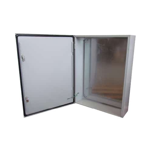 TABLERO METALICO ADOSABLE HERMETICO C/PLACA DE ACERO IP66 800X600X200MM