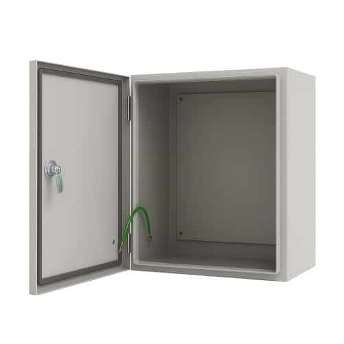 TABLERO METALICO ADOSABLE HERMETICO C/PLACA DE ACERO IP66 800X600X300MM