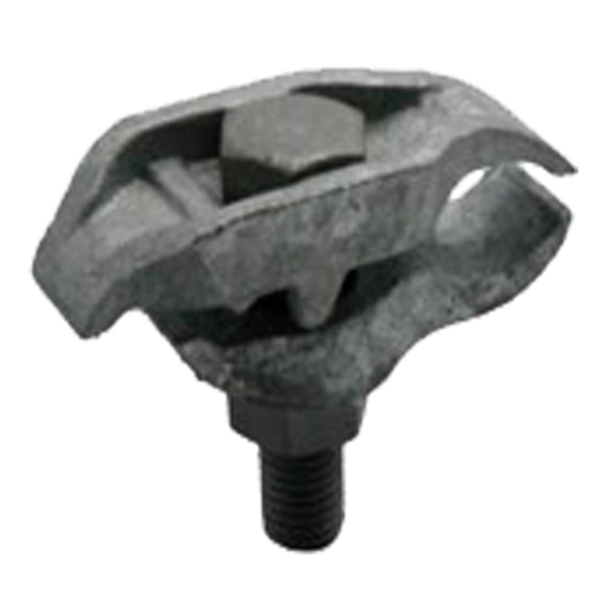ABRAZADERA EN PARALELA HIERRO MALEABLE  GALVANIZADO EN CALIENTE 1-1/2" CON UL E317579