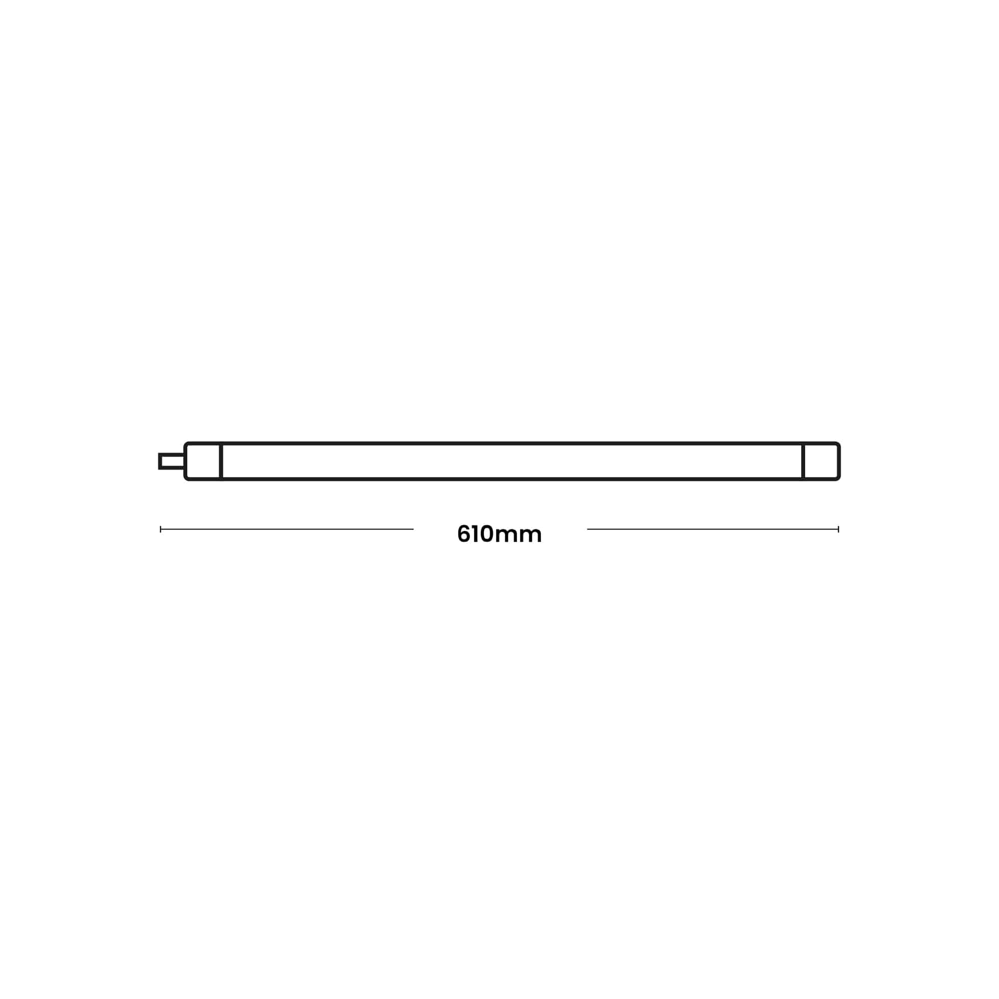EQ. HERM. IND. COMPLETO 18W, 1600lm 600M, IP65 IK08, 6500K 220-240V; Modelo: PK