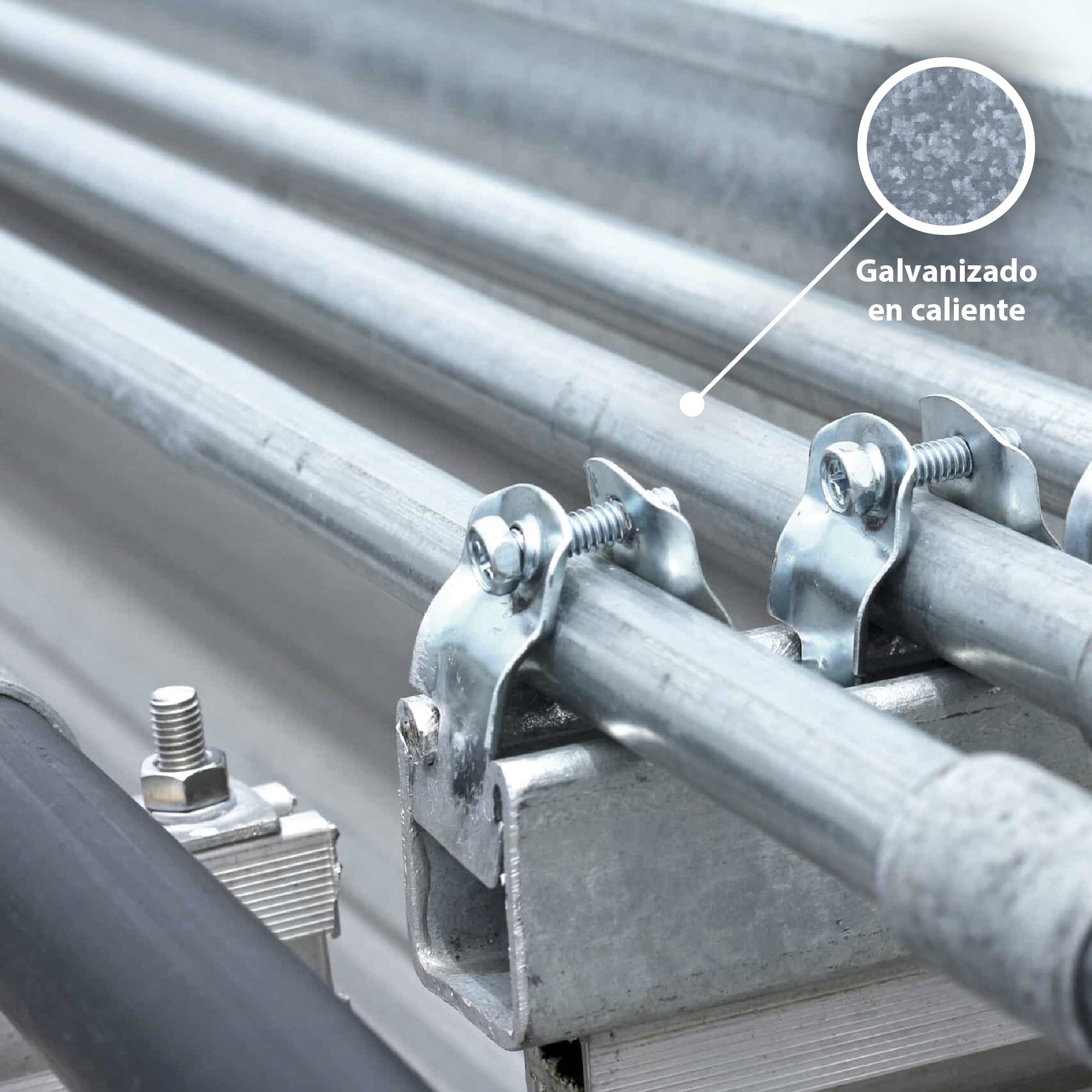 TUBO CONDUIT IMC 1/2" DE 3MTS GALVANIZADO EN CALIENTE CON UL E499791; Modelo: WFG