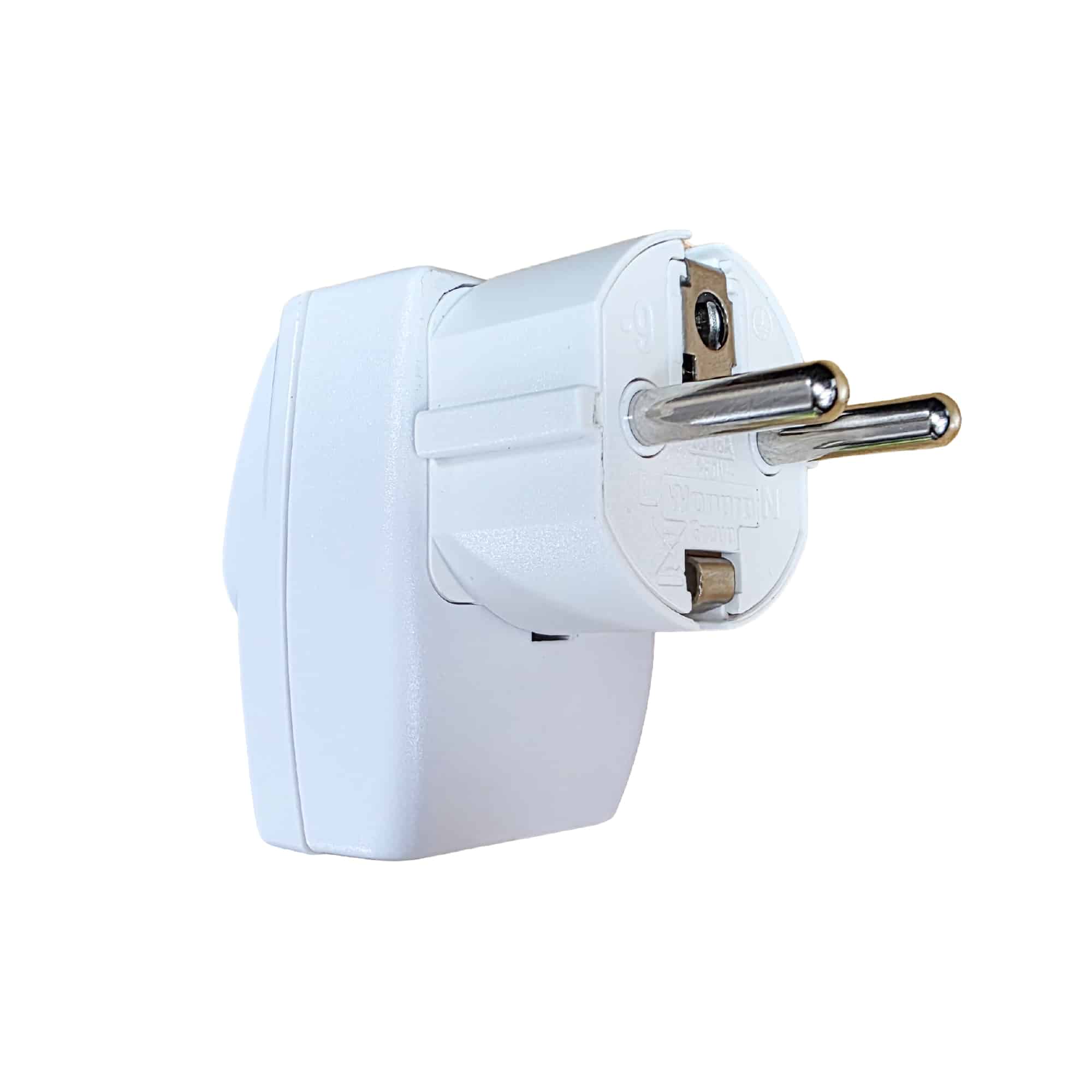 ADAPTADOR MULTIPLE SALIDA SCHUKO 10-16A 250V COLOR BLANCO
