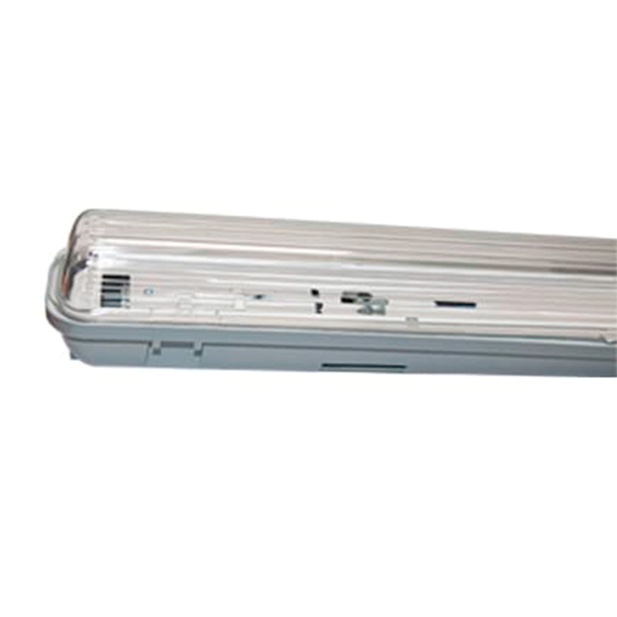EQ. HERM. IND 1X18W, T8 600MM,  IP65 IK08, 220-240VAC (SIN BALASTRO, SIN LAMPARA): Modelo: WP